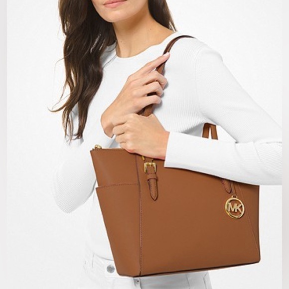 Michael Kors Charolette Tote Saffiano leather in Luggage - Picture 2 of 6